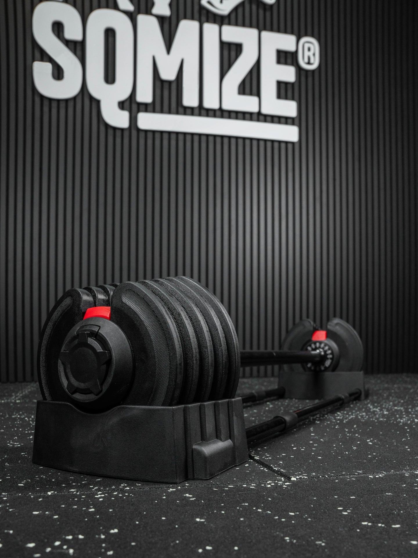 Adjustable Dumbbell & Barbell Set SQMIZE® AJDB41