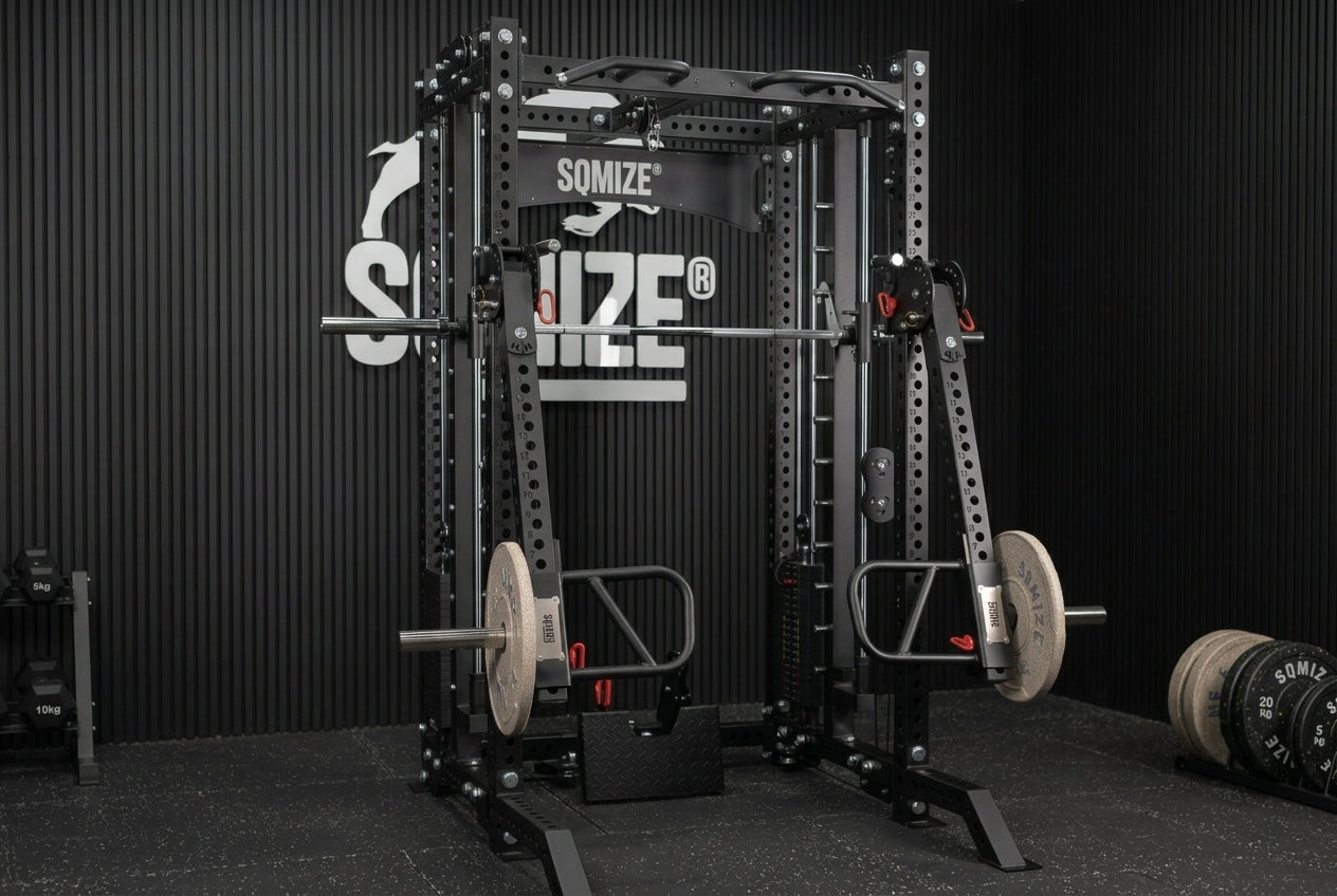 Power Gym Swivel Jammer Arms SQMIZE® PREMIUM BISON SQ-S955-LEQ