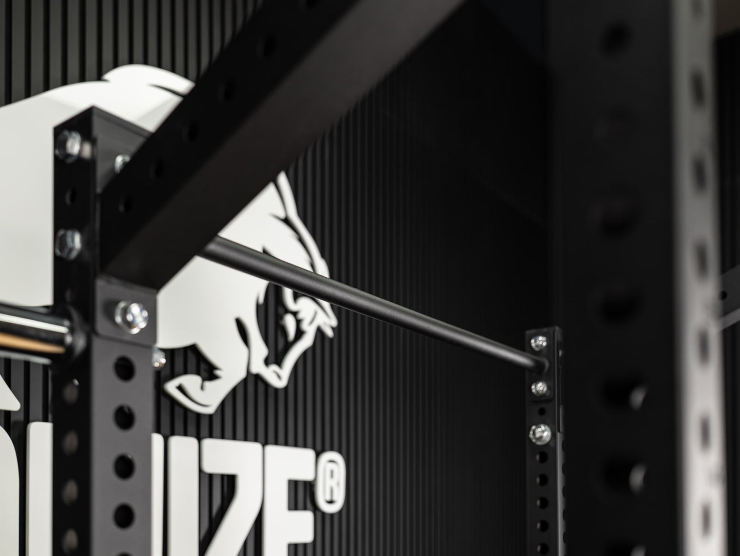 Half Rack mit Weightlifting Platform SQMIZE® ELITE CLUB SQ-R334, Höhe 235 cm