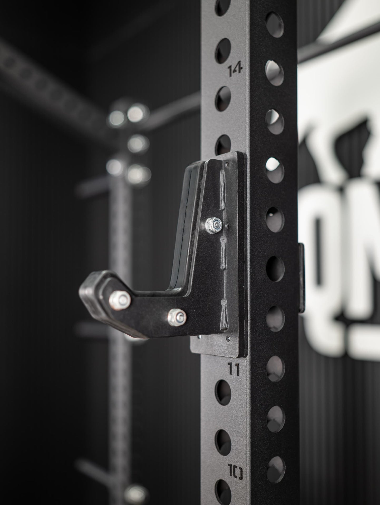 Half Rack mit Weightlifting Platform SQMIZE® ELITE CLUB SQ-R334, Höhe 235 cm