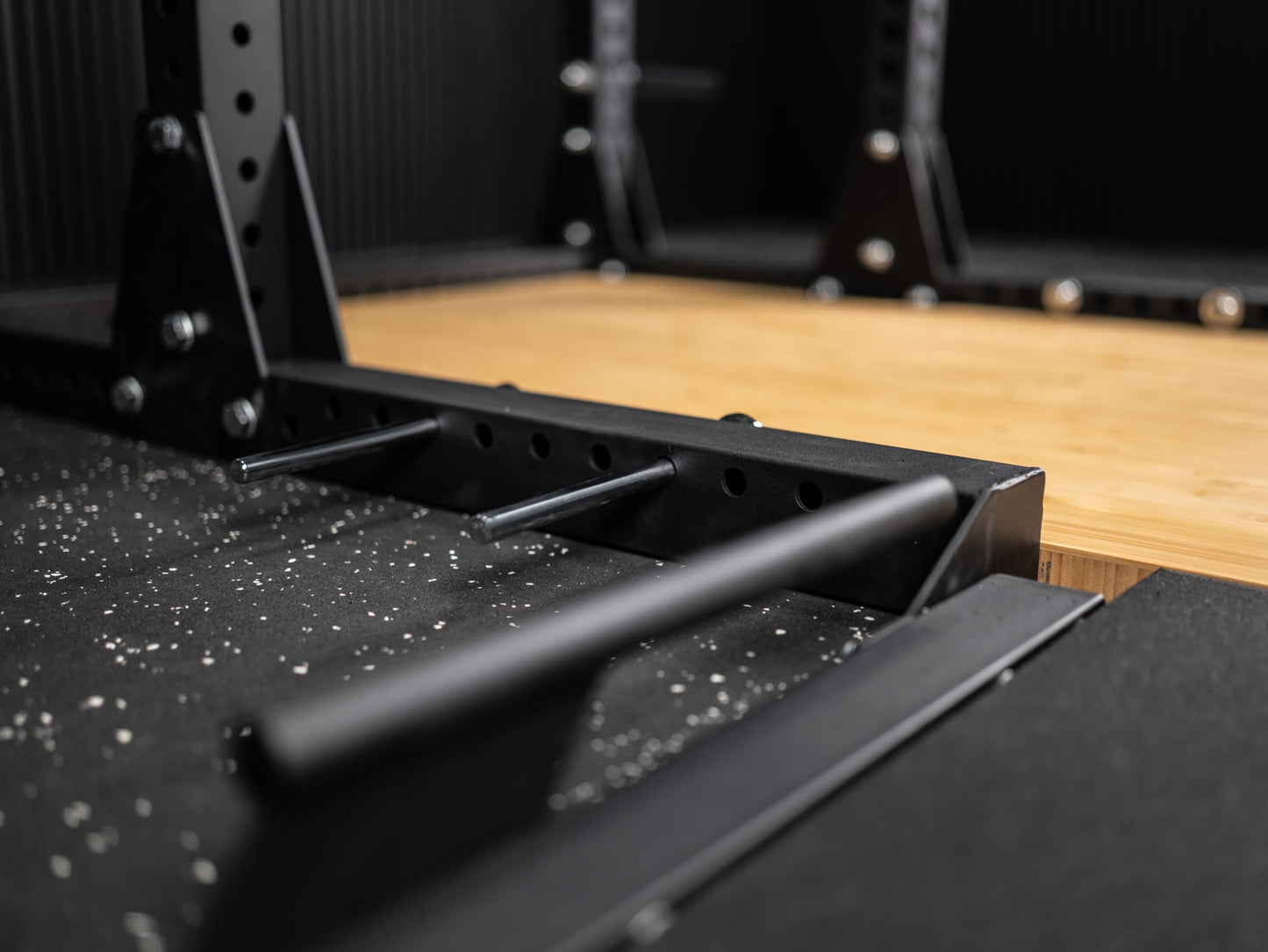 Half Rack mit Weightlifting Platform SQMIZE® ELITE CLUB SQ-R334, Höhe 235 cm