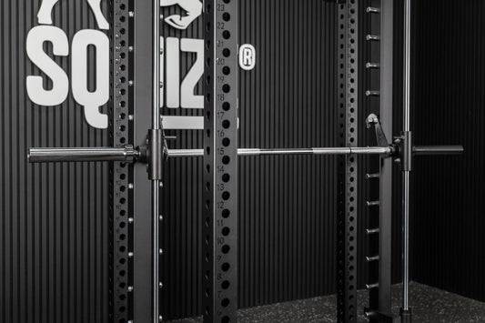 Olympic Half Rack Smith Machine Attachment SQMIZE® SQ-S660-SM ELITE CLUB