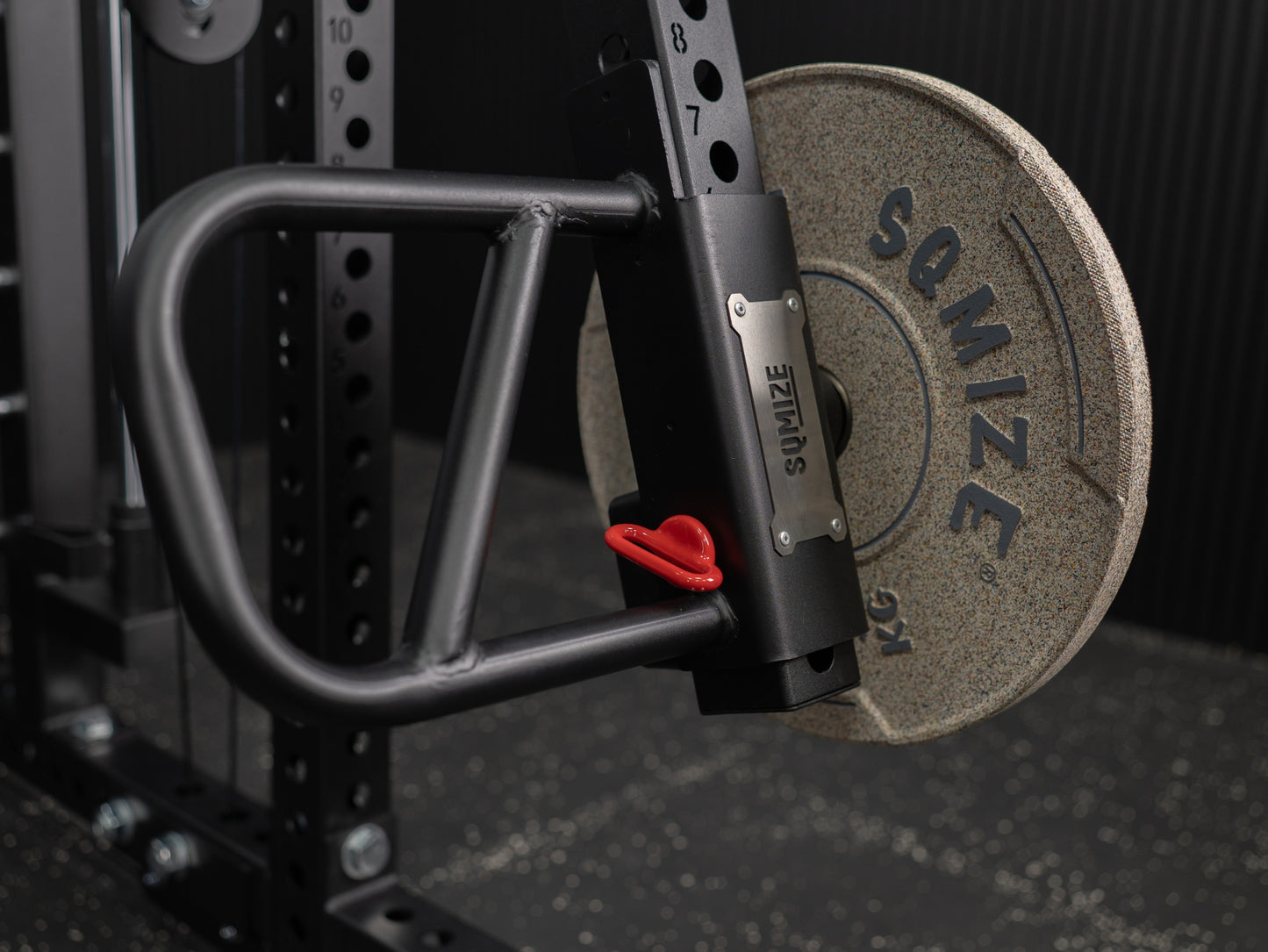 Power Gym Swivel Jammer Arms SQMIZE® PREMIUM BISON SQ-S955-LEQ