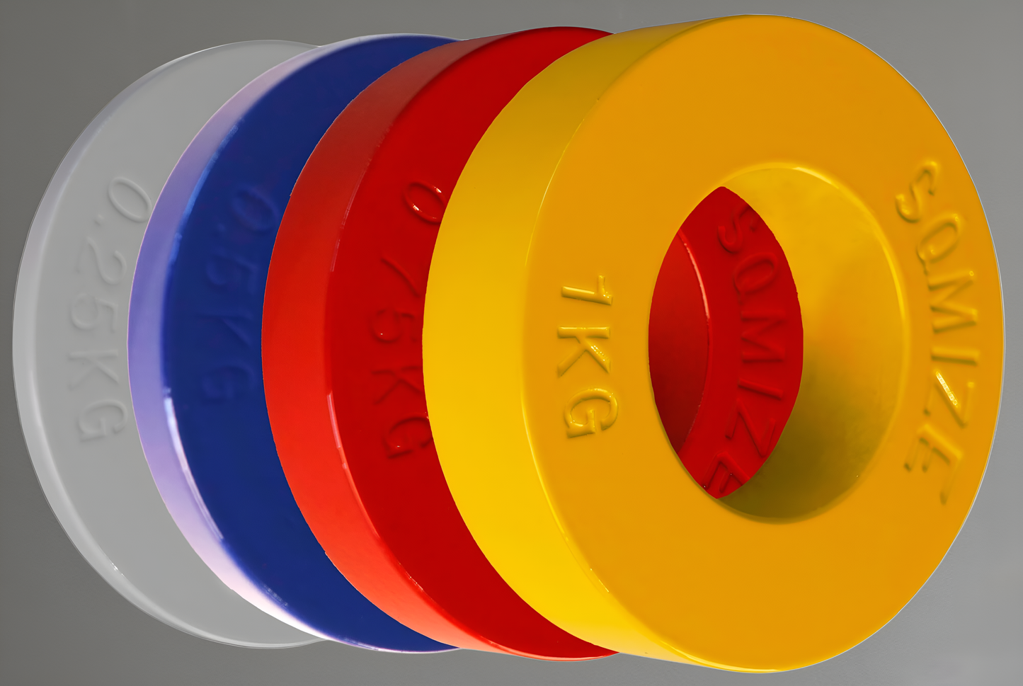 SQMIZE® FP500 Fractional Steel Plates, 5 kg Set