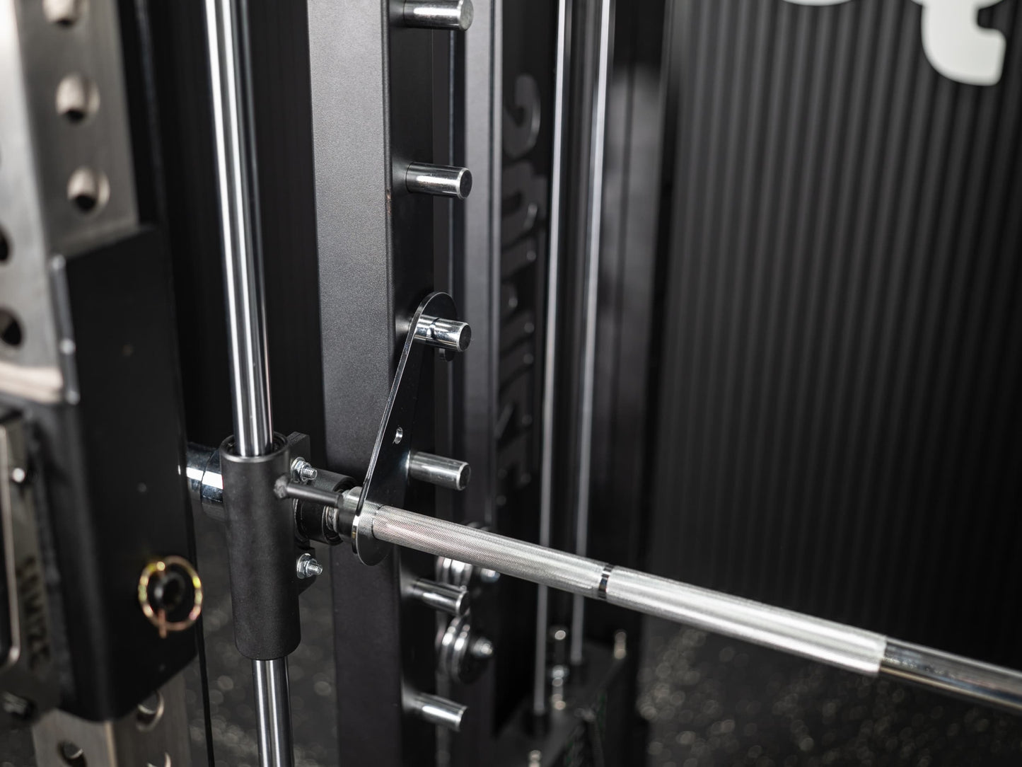 Tri-Power Gym SQMIZE® PREMIUM BISON SQ-S981-90, Kabelzugstation, Multipresse & Half Rack, Höhe 226 cm