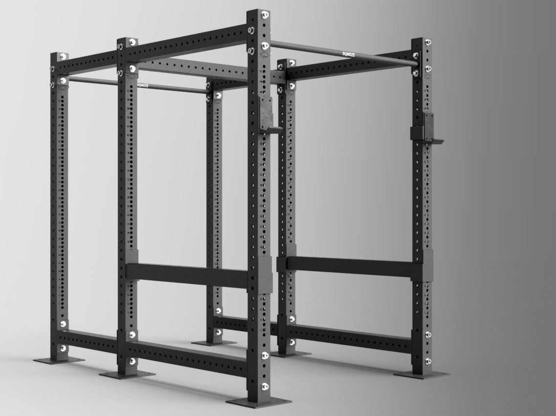 Power Rack + Half Rack Konfigurator SQMIZE® PREMIUM BISON www.simpleproducts.at 190 + 190 Safety Bar Standard J Cup