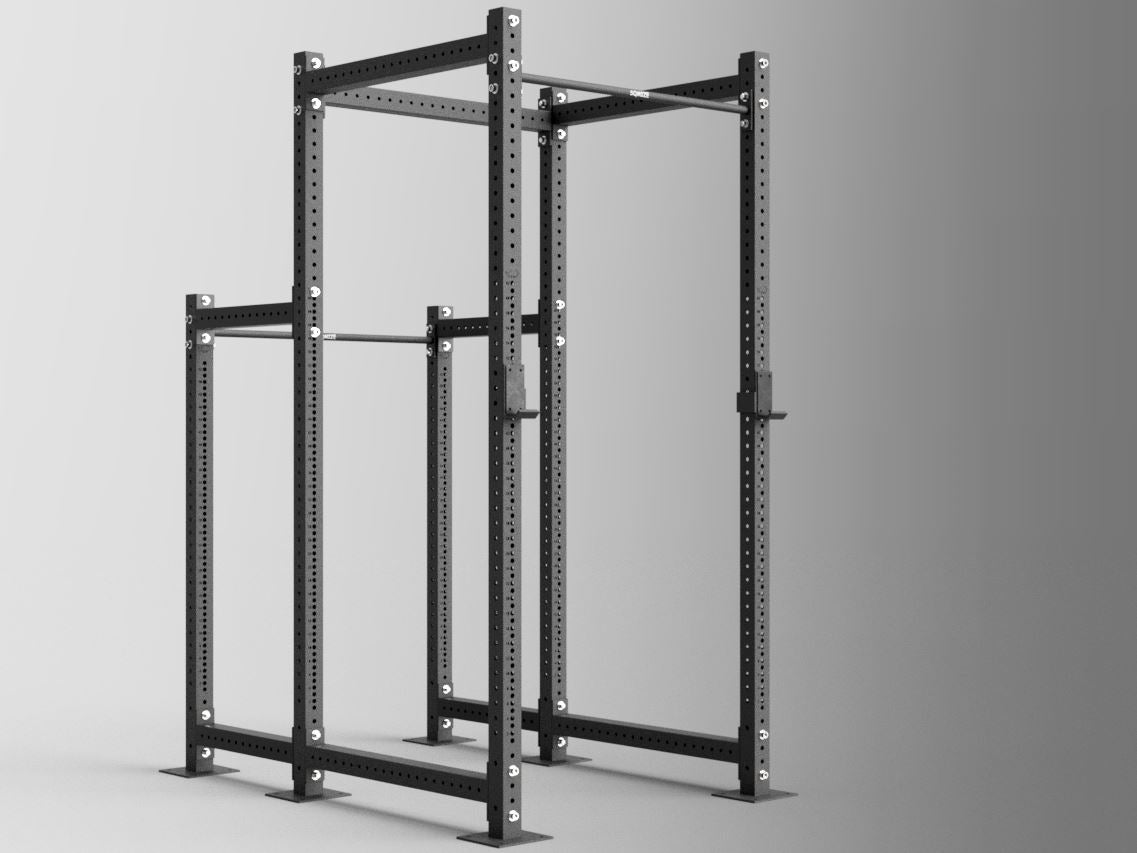Power Rack + Half Rack Konfigurator SQMIZE® PREMIUM BISON www.simpleproducts.at 270 + 190 Ohne Ablage Standard J Cup