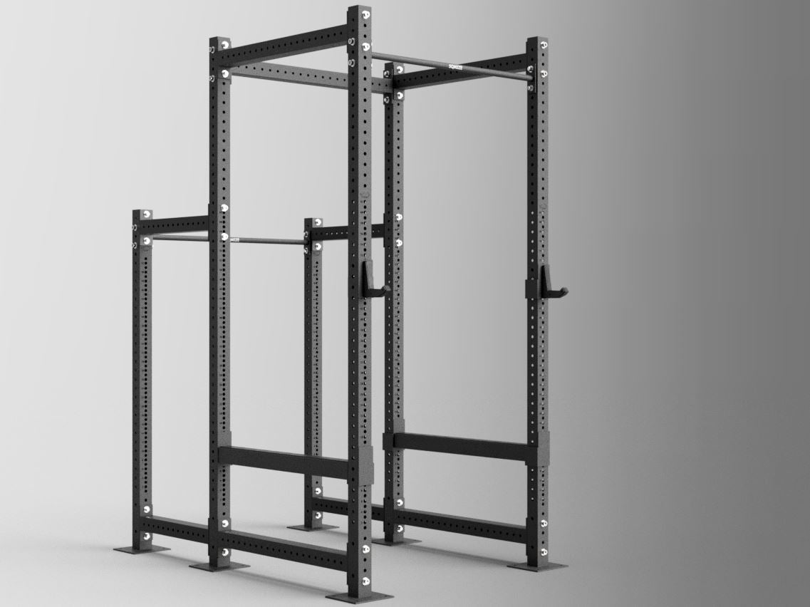 Power Rack + Half Rack Konfigurator SQMIZE® PREMIUM BISON www.simpleproducts.at 270 + 190 Safety Bar Sandwich J Cup