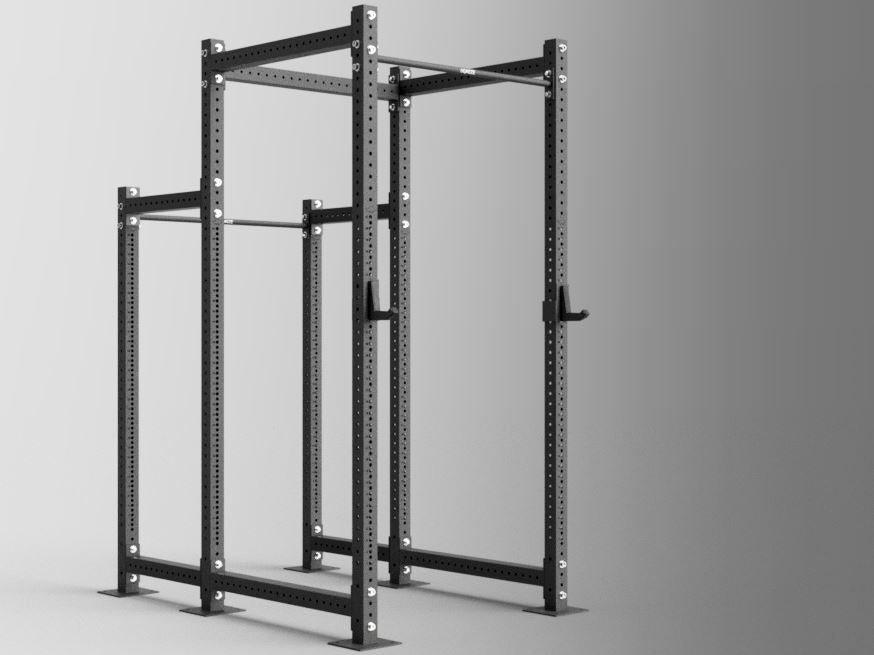 Power Rack + Half Rack Konfigurator SQMIZE® PREMIUM BISON www.simpleproducts.at 270 + 210 Ohne Ablage Sandwich J Cup