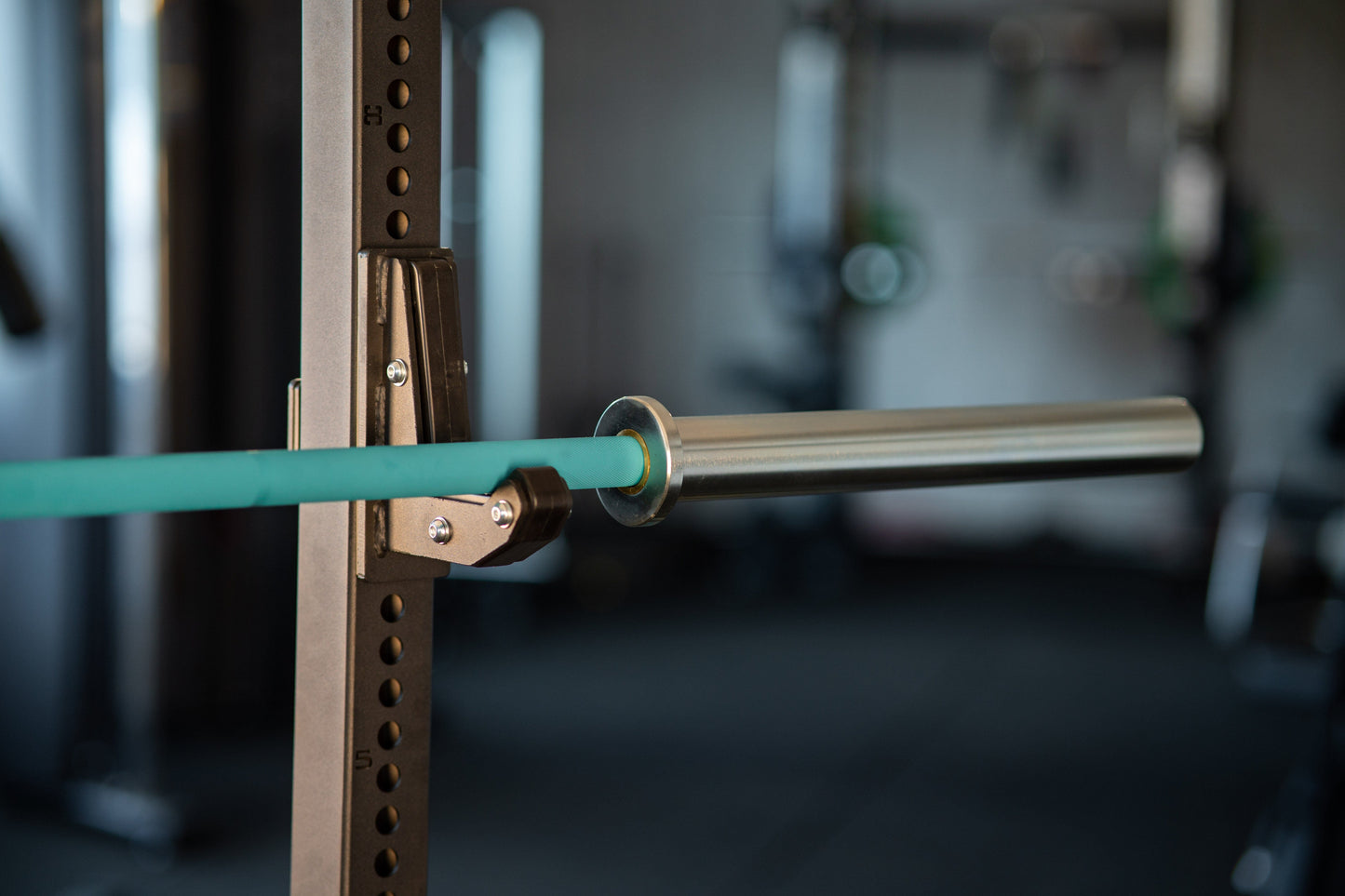 Powerlifting Langhantel SQMIZE® PREMIUM BISON OB86PL-KDK-G Cerakote www.simpleproducts.at Aztec Teal 