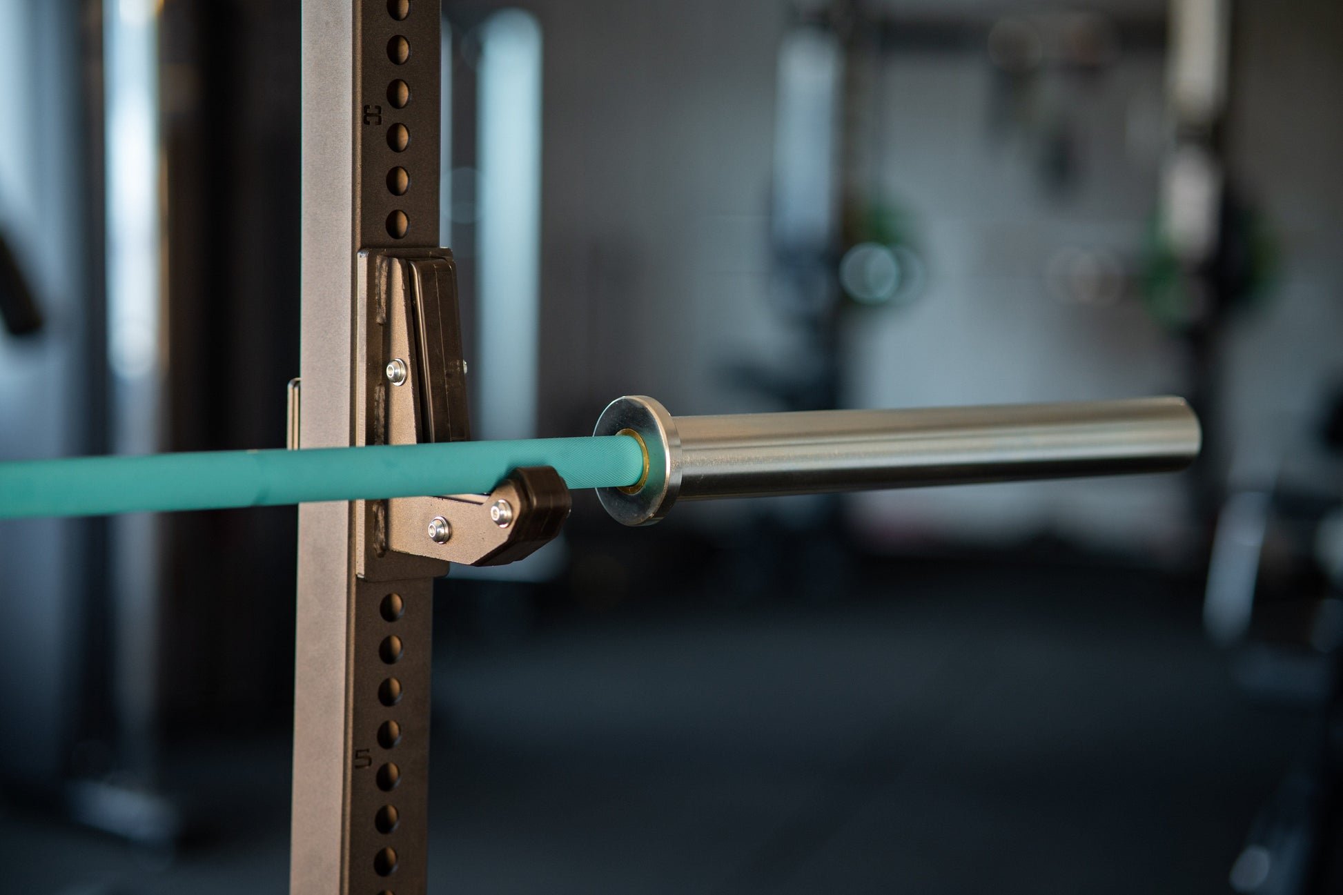 Powerlifting Langhantel SQMIZE® PREMIUM BISON OB86PL-KDK-G Cerakote www.simpleproducts.at Aztec Teal 