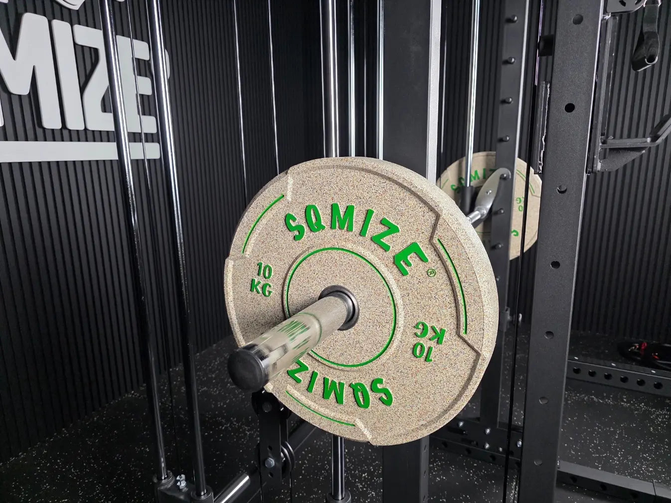 All-in-One Rack Station SQMIZE® ELITE CLUB SQ-R356, Power Rack, Linear Smith & Kabelzugstation, Höhe 210 cm