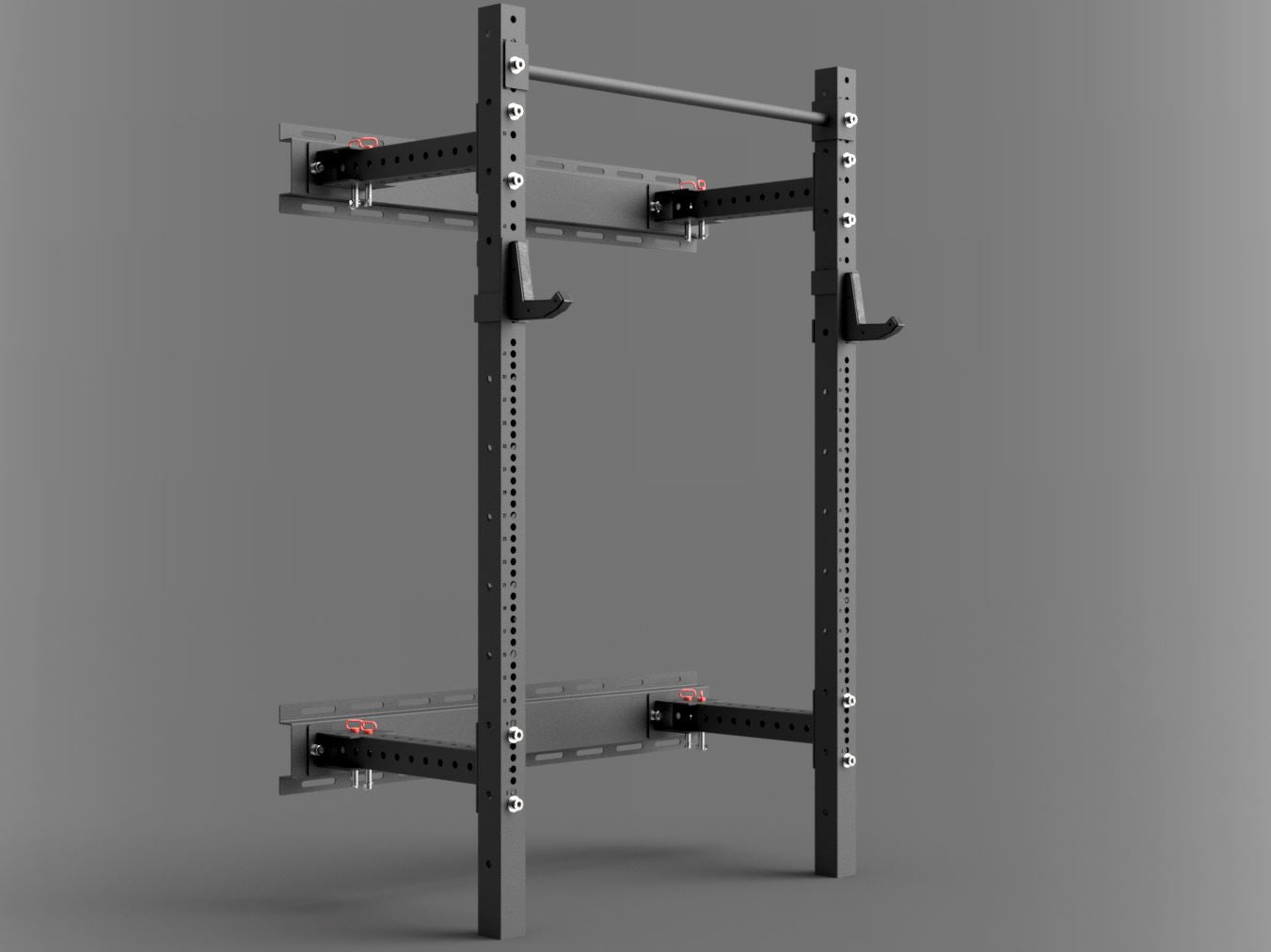 Zusammenklappbares Wall Mount Rack SQMIZE® ELITE CLUB SQ620/622 OPT, 200 - 220 cm www.simpleproducts.at 200 cm 