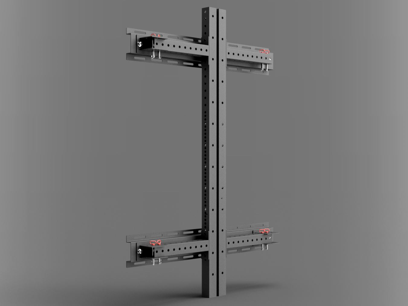 Zusammenklappbares Wall Mount Rack SQMIZE® ELITE CLUB SQ620/622 OPT, 200 - 220 cm www.simpleproducts.at 